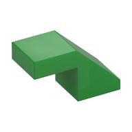 Brick Sloped 45° 2 x 1 with 2/3 Inverted Cutout and no stud (Bright Green)