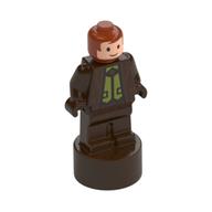 Minifig Trophy Statuette, George Weasley, Dark Brown Outfit (Dark Brown)