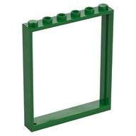 Door Frame 1 x 6 x 6 (Green)