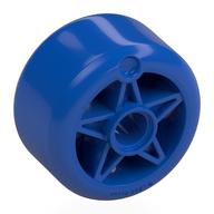 Wheel 24 x 20 with Blue Tire Pattern (Blue)