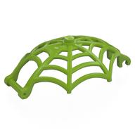 Insect Accessory, Spider Web, Dome Shaped with Bar, Clips (Lime)