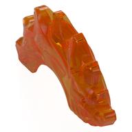 Energy Effect, Spiked Dragon for Spinner (Trans-Orange)