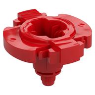 Projectile, Base for Spinner with Axle (Red)