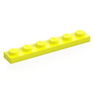 Plate 1 x 6 (Vibrant Yellow)