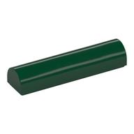 Brick Curved 1 x 4 x 2/3 Double, No Studs (Dark Green)