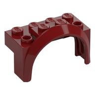 Wheel Arch, Mudguard 4 x 2 x 2 1/2 (Dark Red)