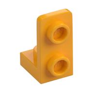 Bracket 1 x 1 - 1 x 2 Inverted (Bright Light Orange)