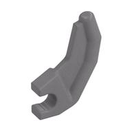 Animal / Creature Body Part, Claw with Clip (Flat Silver)