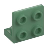 Bracket 1 x 2 - 2 x 2 Inverted (Sand Green)