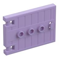 Door 1 x 5 x 3 with 3 Studs and Handle (Lavender)