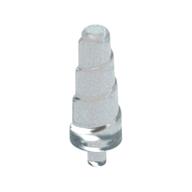 Creature Body Part, Horn (Unicorn) with Small Pin (Opal Trans-Clear)