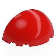 Dome 6 x 3 x 3 Half (Red)