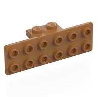 Bracket 1 x 2 - 2 x 6 (Medium Nougat)