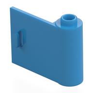 Door 1 x 3 x 2 Right - Open Between Top and Bottom Hinge (Dark Azure)