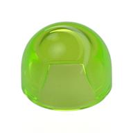 Dome 1 x 1 x 2/3 (Trans-Bright Green)