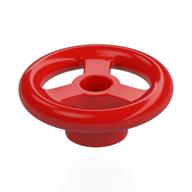 Steering Wheel Small, 2 x 2 [Reinforced] (Red)