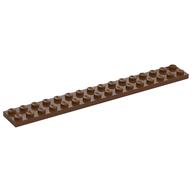 Plate 2 x 16 (Reddish Brown)