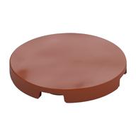 Tile Round 3 x 3 (Dark Orange)