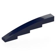 Brick Curved 1 x 8 x 1 2/3 (Dark Blue)