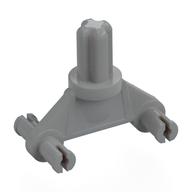 Landing Gear with 4 Wheel Holders, Axle (Light Bluish Gray)