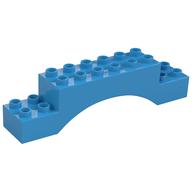 Duplo Brick 2 x 10 x 2 Arch (Dark Azure)