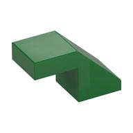 Brick Sloped 45° 2 x 1 with 2/3 Inverted Cutout and no stud (Green)