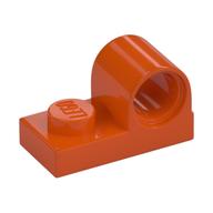 Plate Special 1 x 2 with Pin Hole on Top (Reddish Orange)