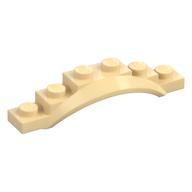 Wheel Arch, Mudguard, 1 1/2 x 6 x 1 [Arch Extended] (Tan)
