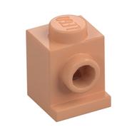 Brick Special 1 x 1 with Headlight (Nougat)
