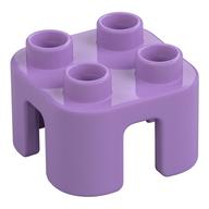 Duplo Chair with no Back / Stool (Medium Lavender)
