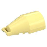Windscreen 7 x 4 x 2 Round with Handle (Bright Light Yellow)