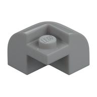 Brick Round, Curved 2 x 2 x 1 1/3, Corner (Light Bluish Gray)