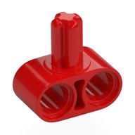 Technic Beam 1 x 2 with Axle on Side (Red)