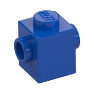 Brick Special 1 x 1 with Studs on 2 Sides (Blue)