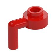Plate Special Round 1 x 1 with Vertical Bar (Red)