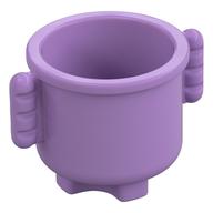 Duplo Kettle with Ribbed Handles 2 x 2 x 1.5 (Medium Lavender)