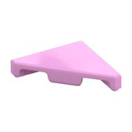 Tile 45° Cut 2 x 2 (Triangle) (Bright Pink)