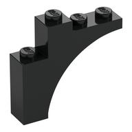 Brick Arch 1 x 4 x 3 (Black)