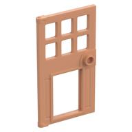 Door 1 x 4 x 6 with Pet Door (Nougat)