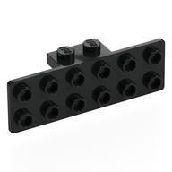 Bracket 1 x 2 - 2 x 6 (Black)