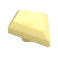 Tile Special 1 x 2 Diamond Plain (Bright Light Yellow)