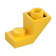 Brick Sloped Inverted 45° 2 x 1 with 2/3 Cutout (Yellow)