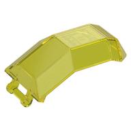 Windscreen 4 x 4 x 4 2/3 with Handle (Trans-Yellow)