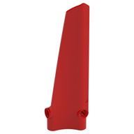 Technic Panel Fairing Long Smooth Inverted, Side A #40 (Red)