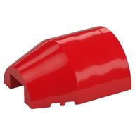 Aircraft Fuselage Curved Forward 6 x 7 x 2 2/3 Top (Red)