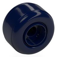 Wheel with Tyre Smooth, 37 x 3 (Dark Blue)