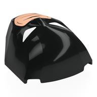 Large Figure Face 4 x 5 x 1 2/3 with Batman Face Print (Black)