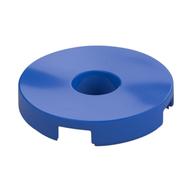Tile Special Round 2 x 2 with Hole (Blue)