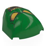 Large Figure Face 4 x 5 x 1 2/3 with Green Goblin Face Print (Green)