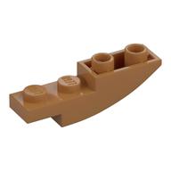 Brick Curved Inverted 4 x 1 (Medium Nougat)